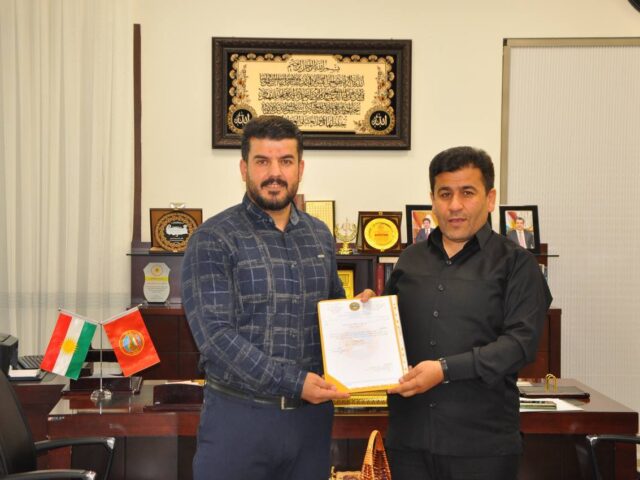 ئاڵوگۆڕ لە پۆستەکانی بەرپرسی یەکەی ژمێریاری و هۆبەی تەندروستی وسەلامەتی کۆلێژمان ئەنجامدرا