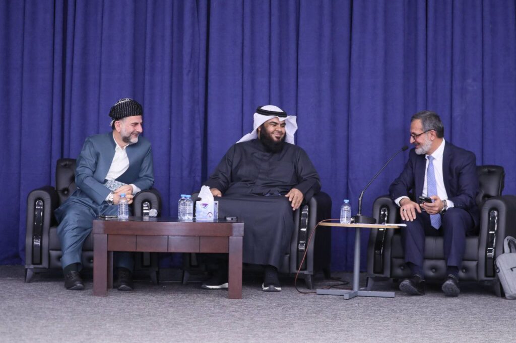 پانێڵێک لەژێر ناونیشانی (استراتیجیات تعزیز الأمن الفکري في مٶسسات التعلیم العالي) لە کۆلێژمان سازکرا